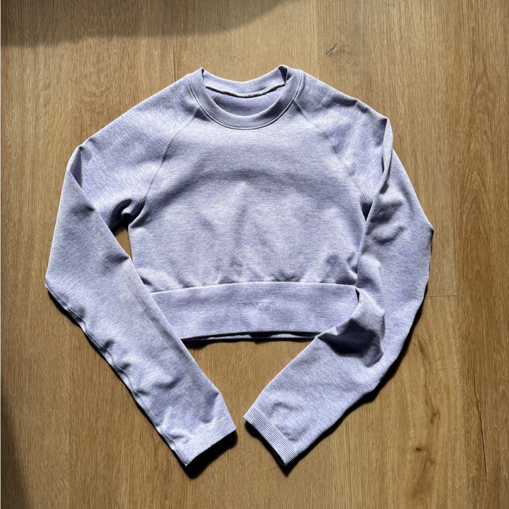 Prozis Light Purple Cropped Long Sleeve